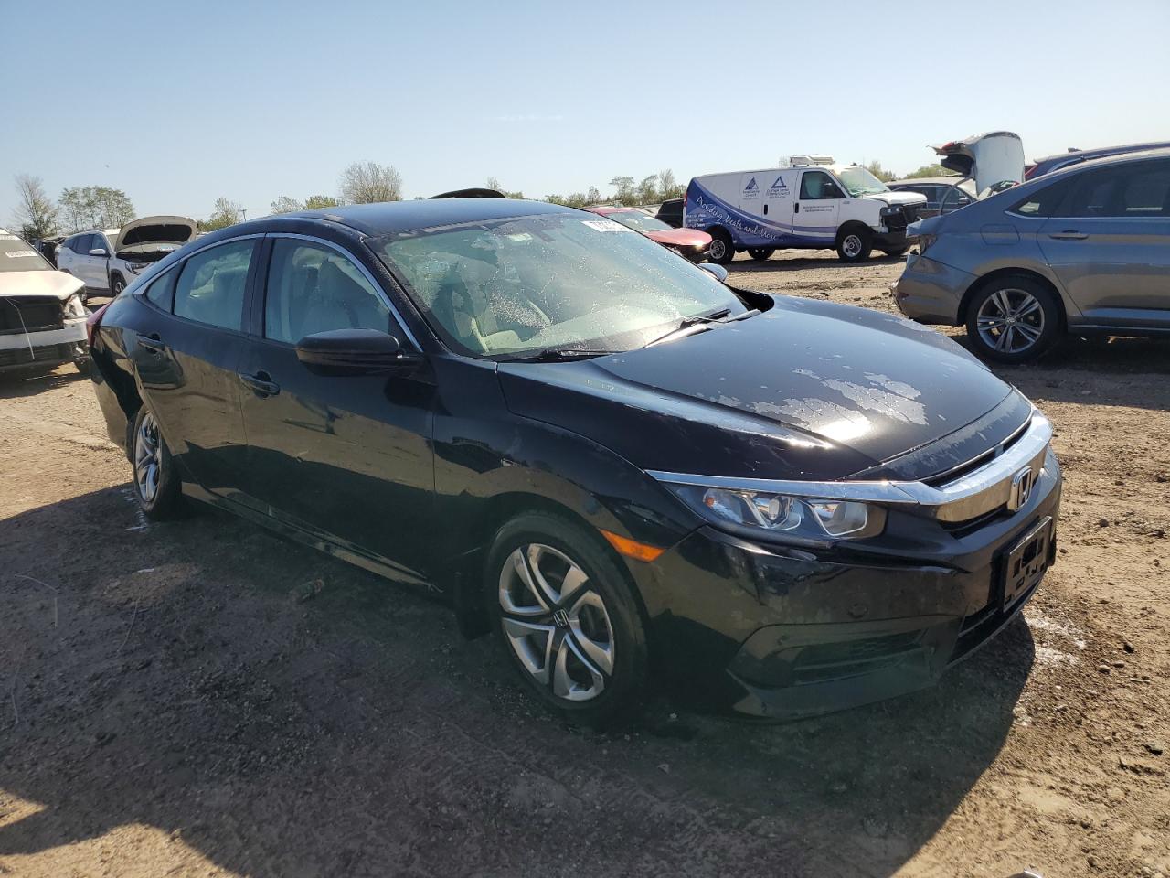 Lot #2907349025 2017 HONDA CIVIC LX