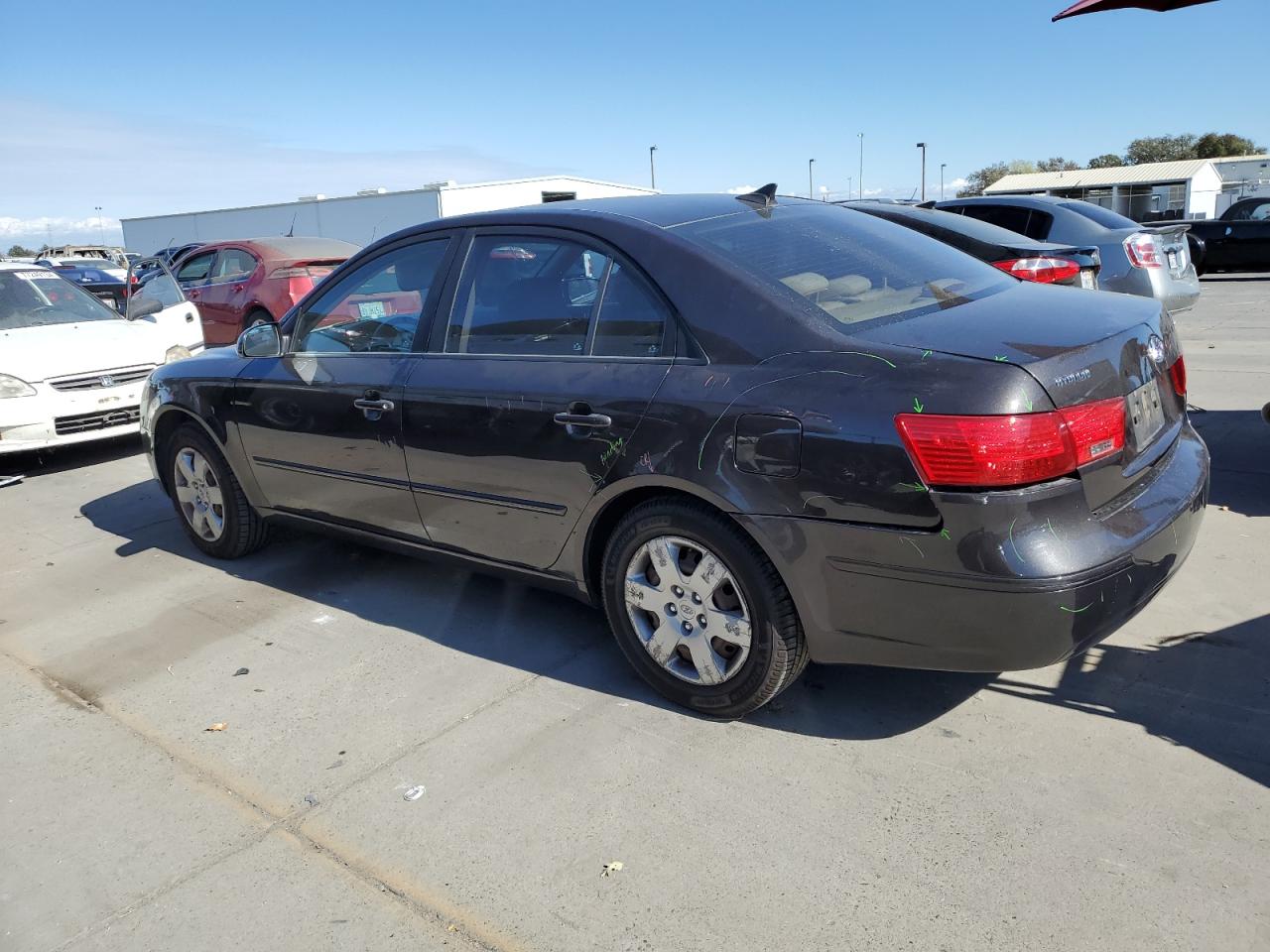 Lot #2940275099 2009 HYUNDAI SONATA GLS