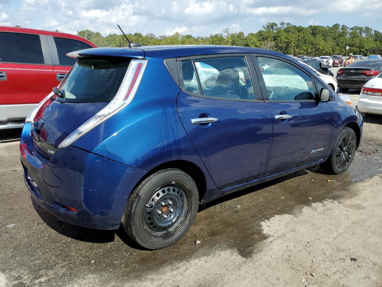 Lot #2928651695 2016 NISSAN LEAF SV