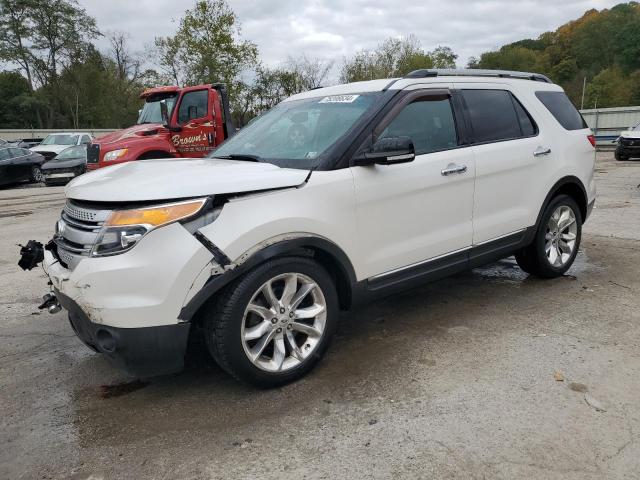 FORD EXPLORER X 2015 white  gas 1FM5K7D84FGA31918 photo #1