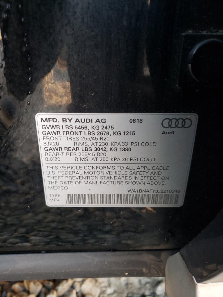 Lot #2974821054 2018 AUDI Q5 PREMIUM