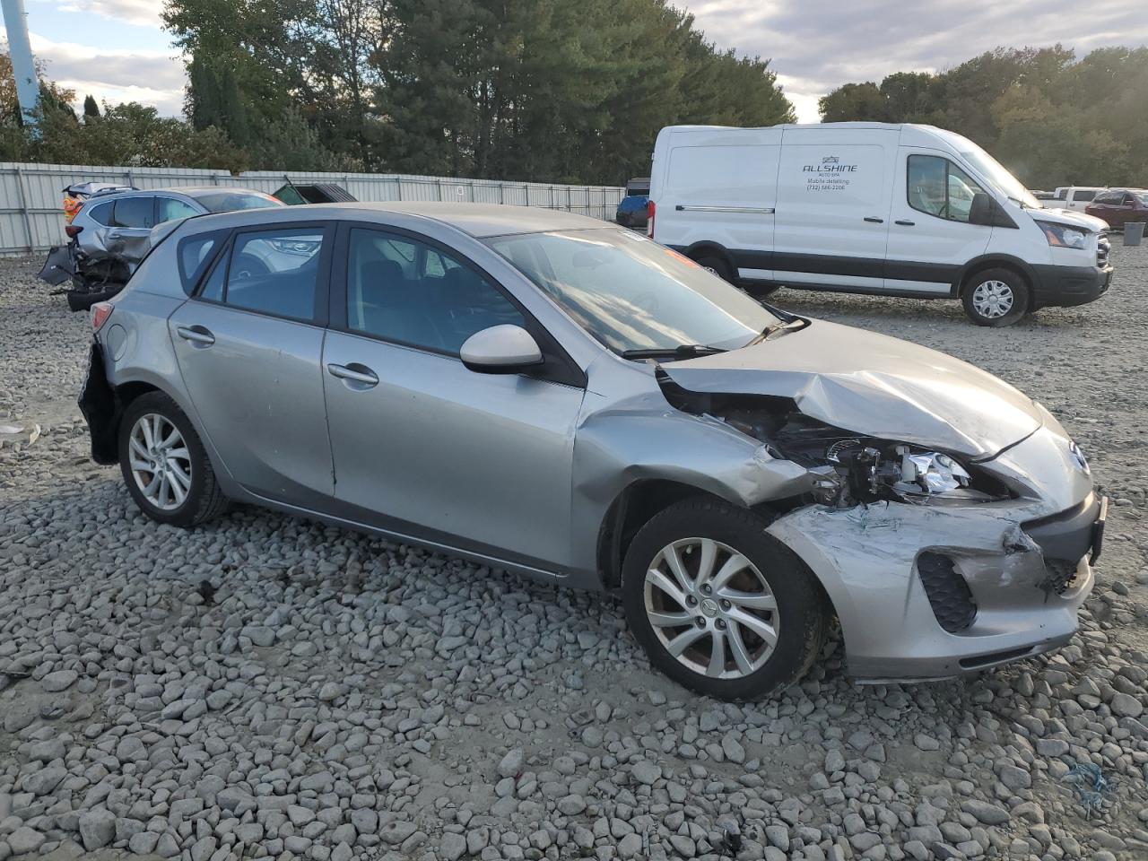 Lot #2938154904 2012 MAZDA 3 I