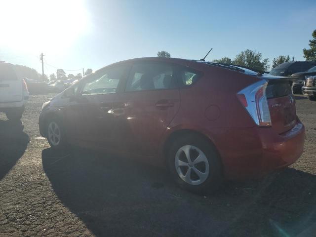 TOYOTA PRIUS 2013 red  hybrid engine JTDKN3DU7D0350532 photo #3