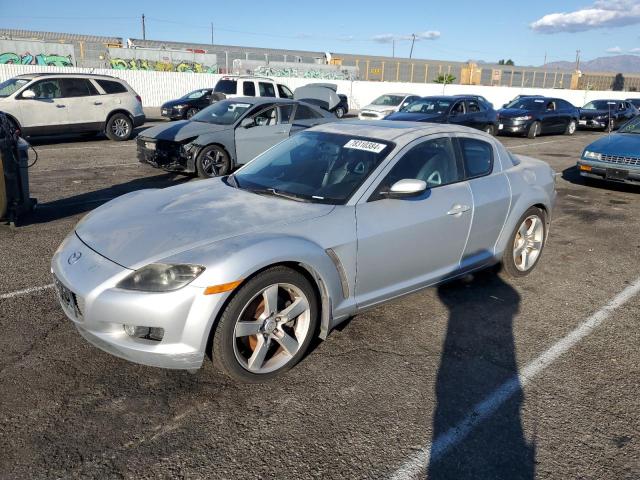 MAZDA RX8 2005 silver  gas JM1FE17N850144261 photo #1