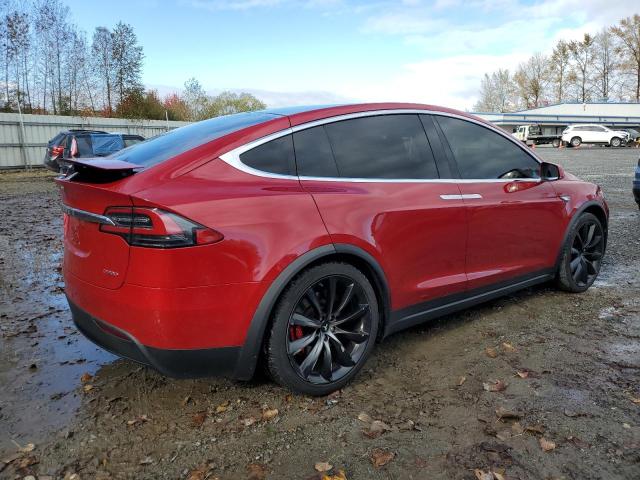 TESLA MODEL X 2016 red 4dr spor electric 5YJXCBE46GF006099 photo #4