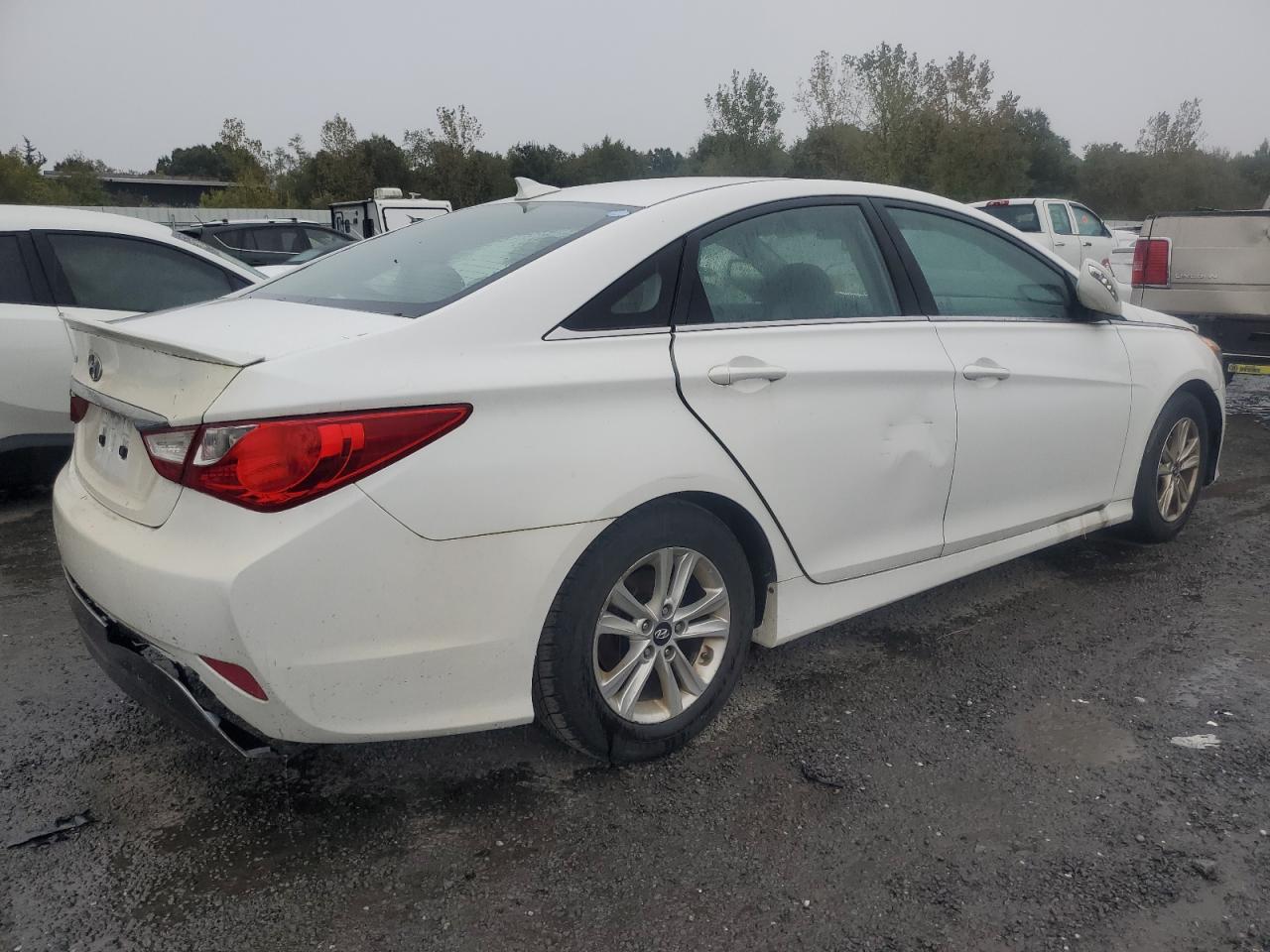 Lot #2925804829 2014 HYUNDAI SONATA GLS