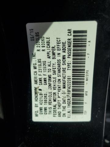 2015 HONDA ACCORD EXL - 1HGCR2F89FA202061