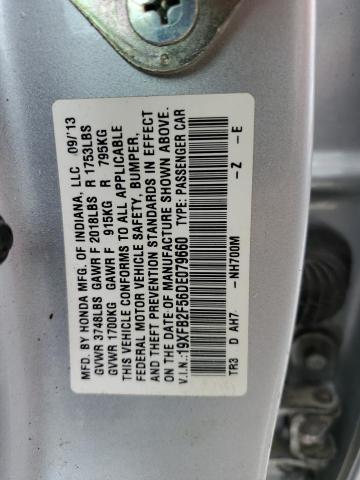 VIN 19XFB2F56DE079660 2013 Honda Civic, LX no.13