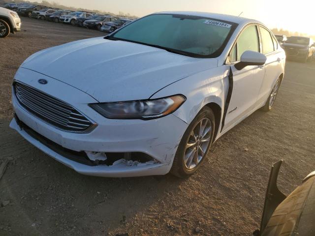 VIN 3FA6P0LU7HR386504 2017 Ford Fusion, Se Hybrid no.1