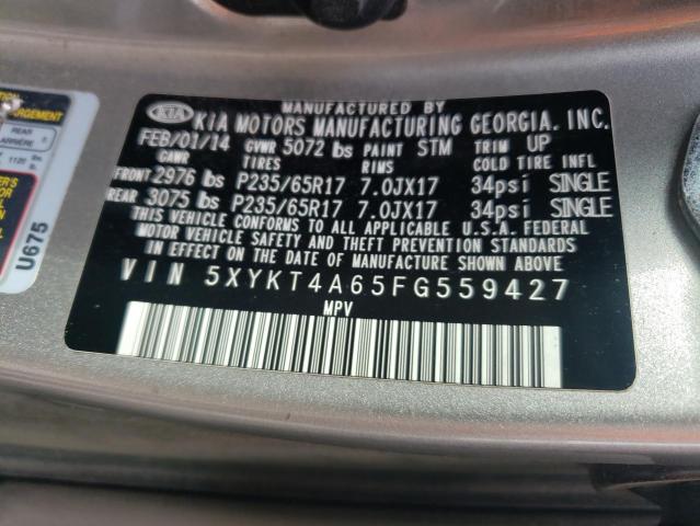 2015 KIA SORENTO LX - 5XYKT4A65FG559427