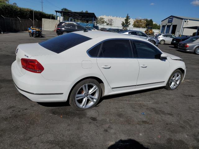 VOLKSWAGEN PASSAT SEL 2014 white  gas 1VWCT7A35EC048604 photo #4