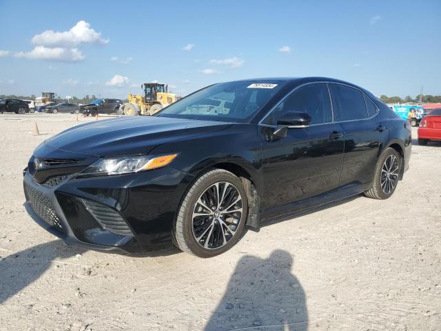 TOYOTA CAMRY L 2018 black  gas 4T1B11HK1JU113950 photo #1