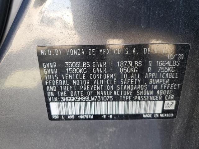 2020 HONDA FIT EX - 3HGGK5H89LM731075
