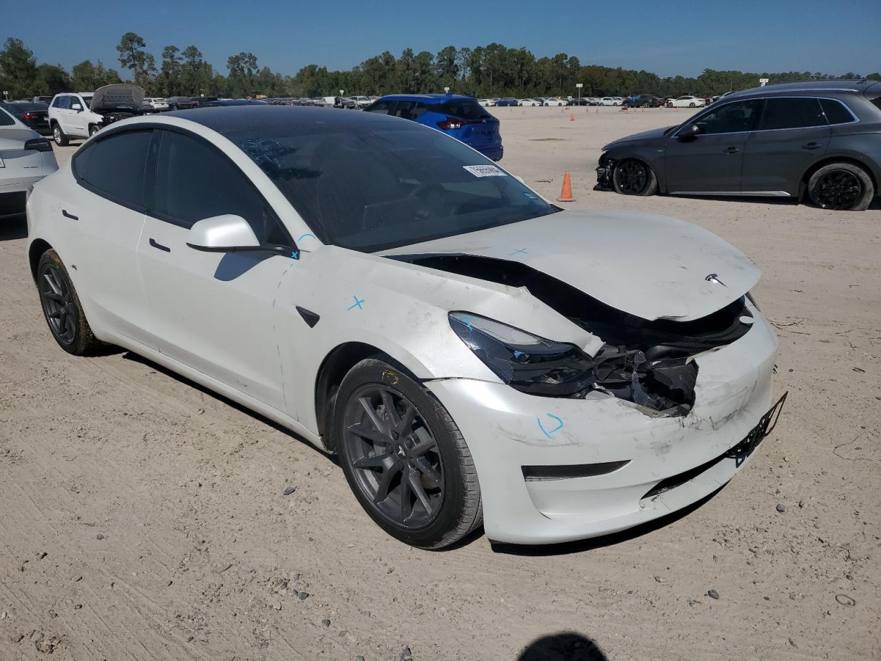 Lot #3023314252 2023 TESLA MODEL 3