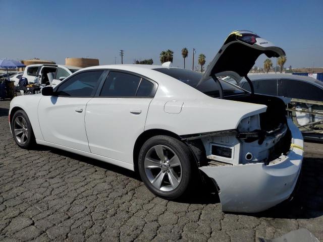 DODGE CHARGER SX 2018 white  flexible fuel 2C3CDXHG3JH129105 photo #3