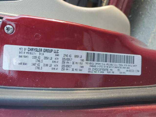 2015 DODGE GRAND CARA - 2C4RDGCG8FR550798