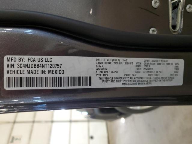 2022 JEEP COMPASS LA - 3C4NJDBB4NT120757