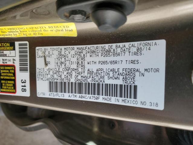 2015 TOYOTA TACOMA DOU - 3TMLU4EN5FM166159