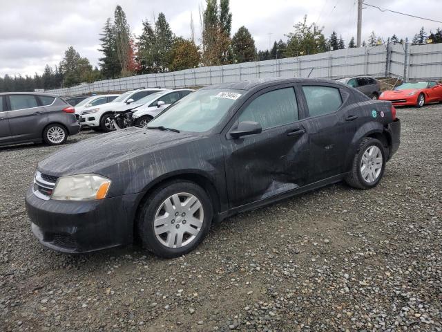 DODGE AVENGER SE 2013 black  gas 1C3CDZAB3DN730245 photo #1