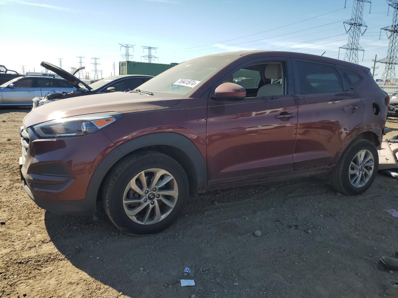 Lot #2926252490 2016 HYUNDAI TUCSON SE