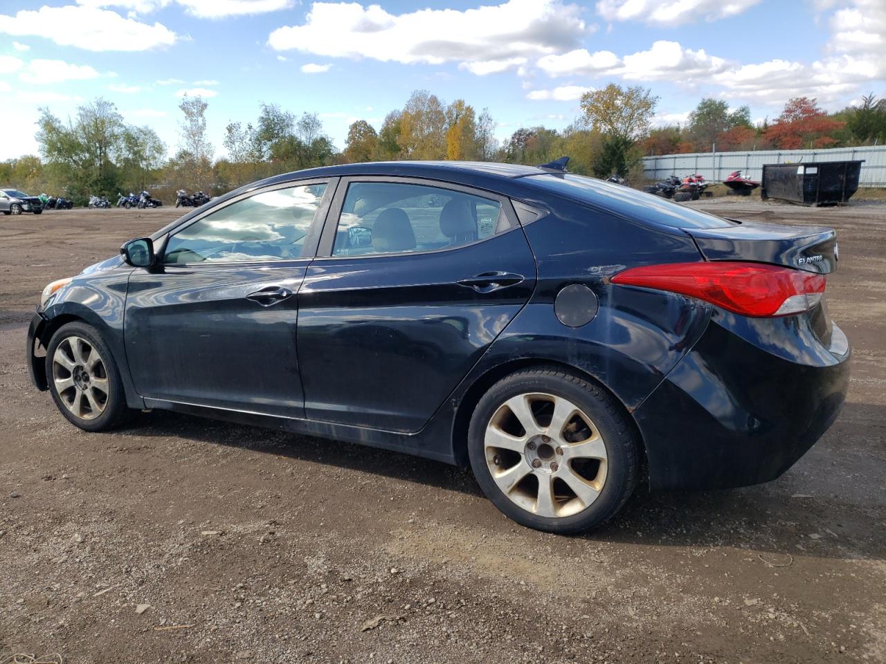 Lot #2945359504 2012 HYUNDAI ELANTRA GL