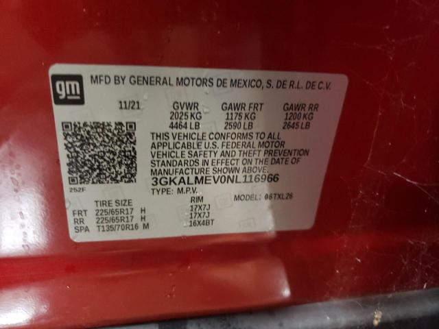 2022 GMC TERRAIN SL - 3GKALMEV0NL116966