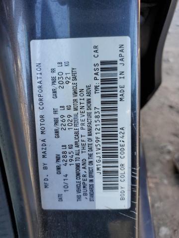 2015 MAZDA 6 TOURING - JM1GJ1V59F1215837
