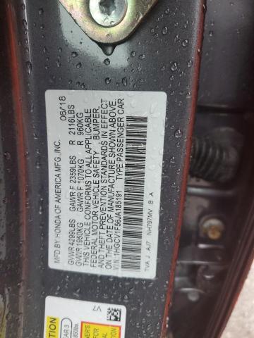 2018 HONDA ACCORD EXL - 1HGCV1F56JA185191