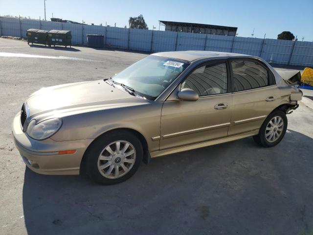 HYUNDAI SONATA GLS 2003 tan  gas KMHWF35H63A895741 photo #1