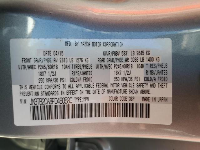 VIN JM3TB2CA8F0460580 2015 Mazda CX-9, Touring no.14