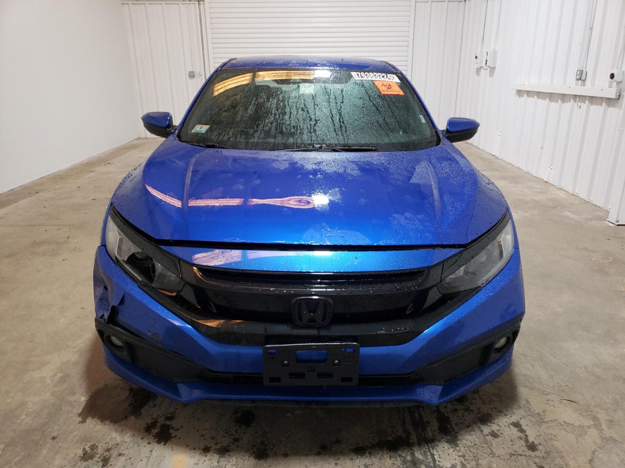 Lot #2989137660 2021 HONDA CIVIC SPOR