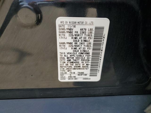 2017 NISSAN ROGUE S - JN8AT2MV5HW008797