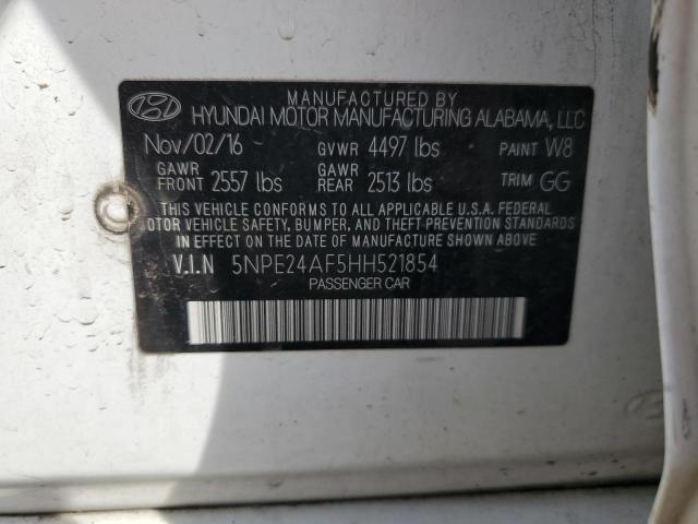 2017 HYUNDAI SONATA SE - 5NPE24AF5HH521854
