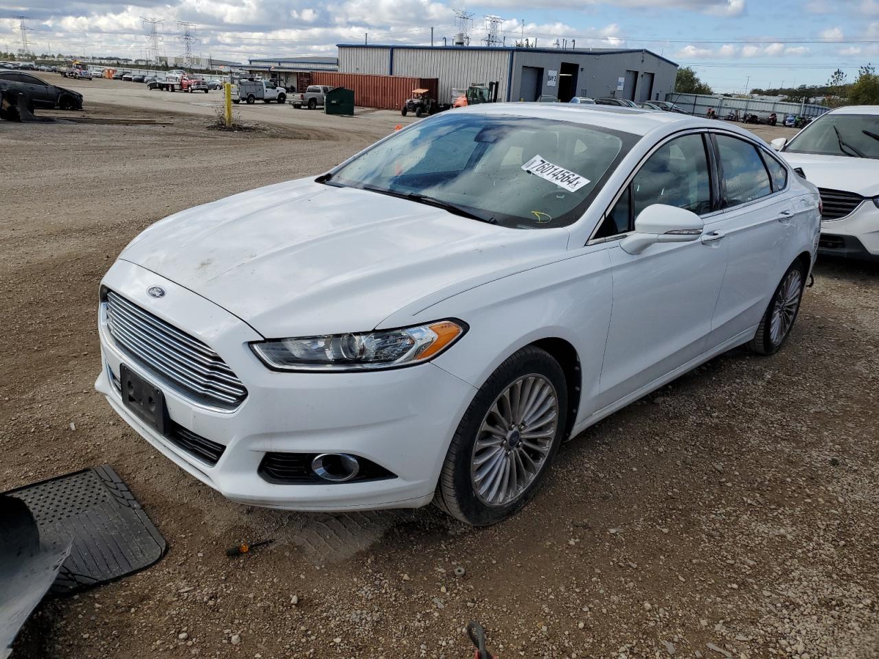 Lot #2909706341 2013 FORD FUSION TIT