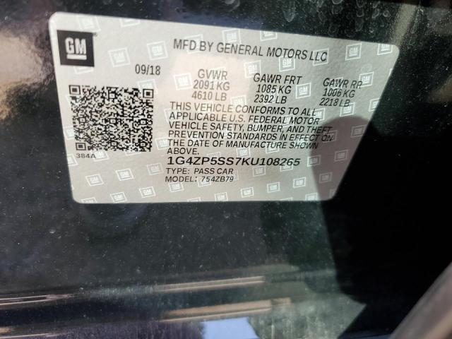 2019 BUICK LACROSSE E - 1G4ZP5SS7KU108265