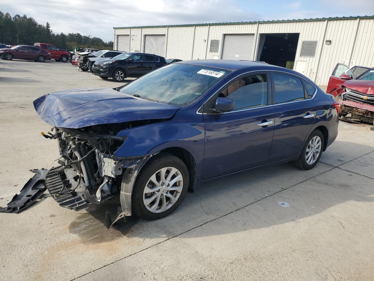 Lot #2969715308 2018 NISSAN SENTRA S