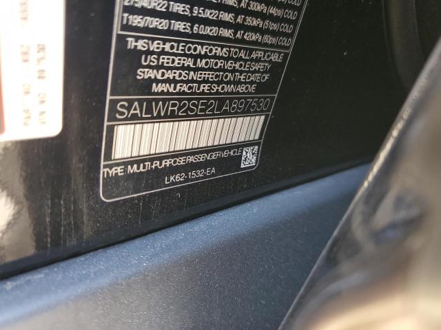 VIN SALWR2SE2LA897530 2020 Land Rover Range Rover, ... no.13