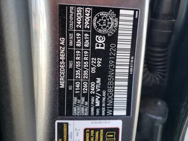 2022 MERCEDES-BENZ GLC 300 4M - W1N0G8EB5NV391220