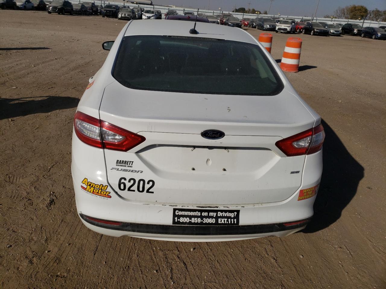 Lot #3020698921 2015 FORD FUSION SE