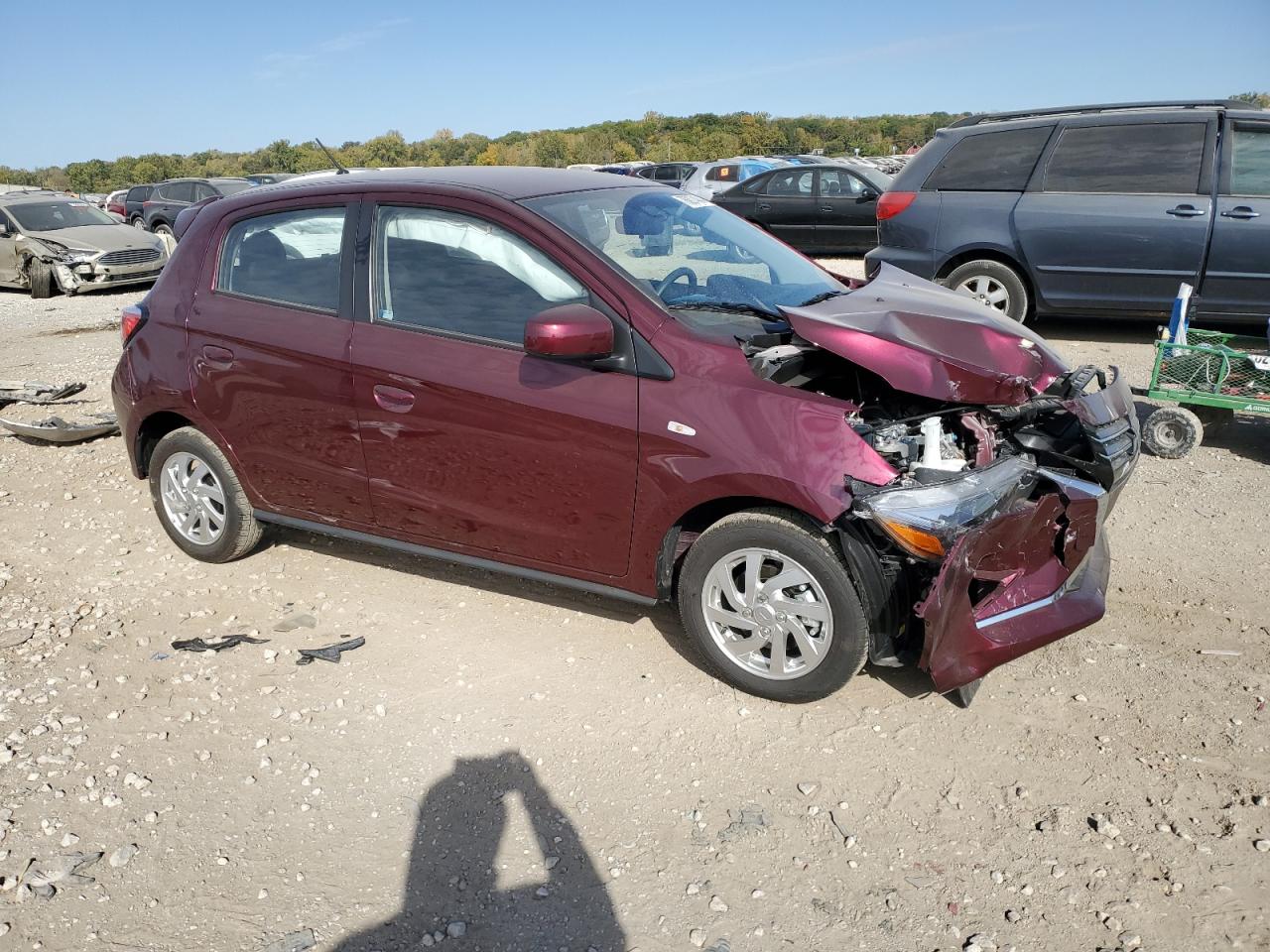 Lot #2921842005 2024 MITSUBISHI MIRAGE ES