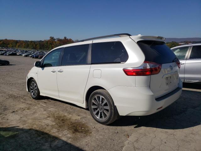 TOYOTA SIENNA XLE 2018 white  gas 5TDDZ3DCXJS208141 photo #3