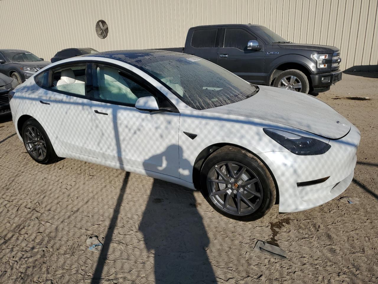 Lot #2940241934 2021 TESLA MODEL 3