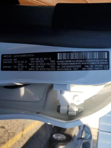 2022 ALFA ROMEO STELVIO TI - ZASPAKBNXN7D26569