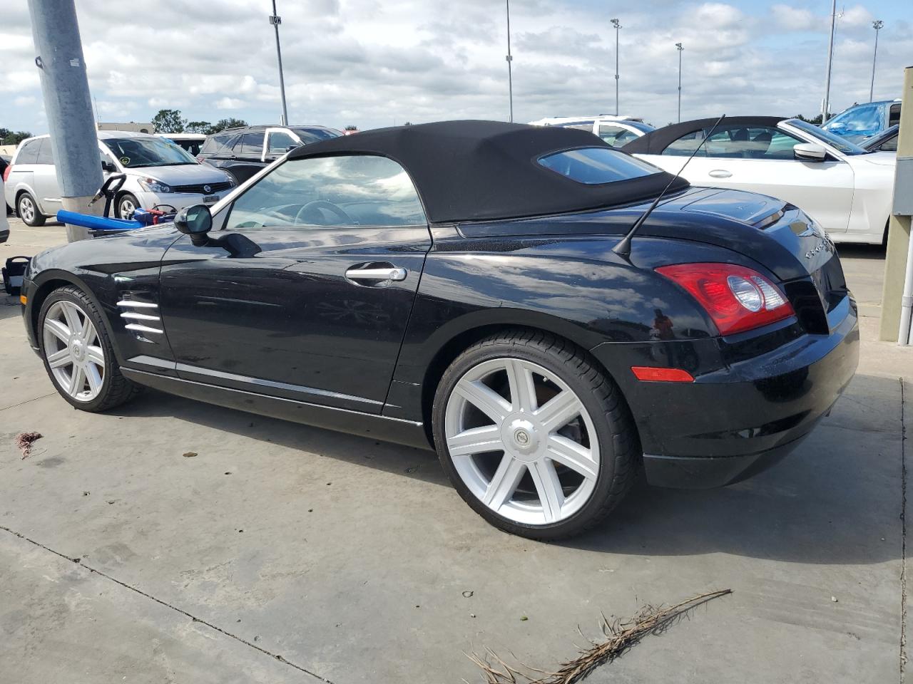 CHRYSLER CROSSFIRE 2005 black  gas 1C3AN65L15X036584 photo #3