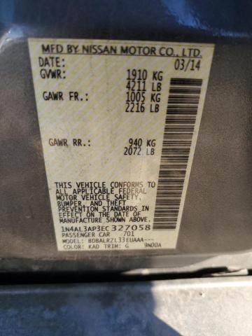 VIN 1N4AL3AP3EC327058 2014 Nissan Altima, 2.5 no.12