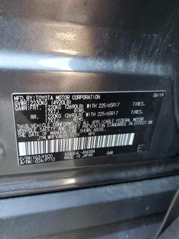 2019 TOYOTA RAV4 LE - JTMLWRFV4KD515159
