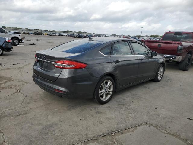 FORD FUSION SE 2018 gray  gas 3FA6P0HD5JR224434 photo #4