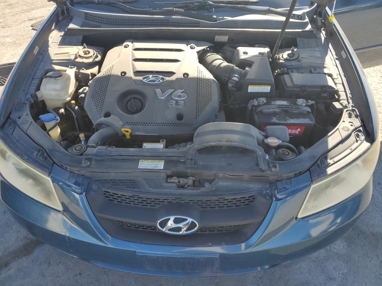 Lot #3044411753 2008 HYUNDAI SONATA GLS