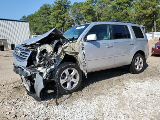 HONDA PILOT EXL 2012 silver  gas 5FNYF3H58CB023552 photo #1