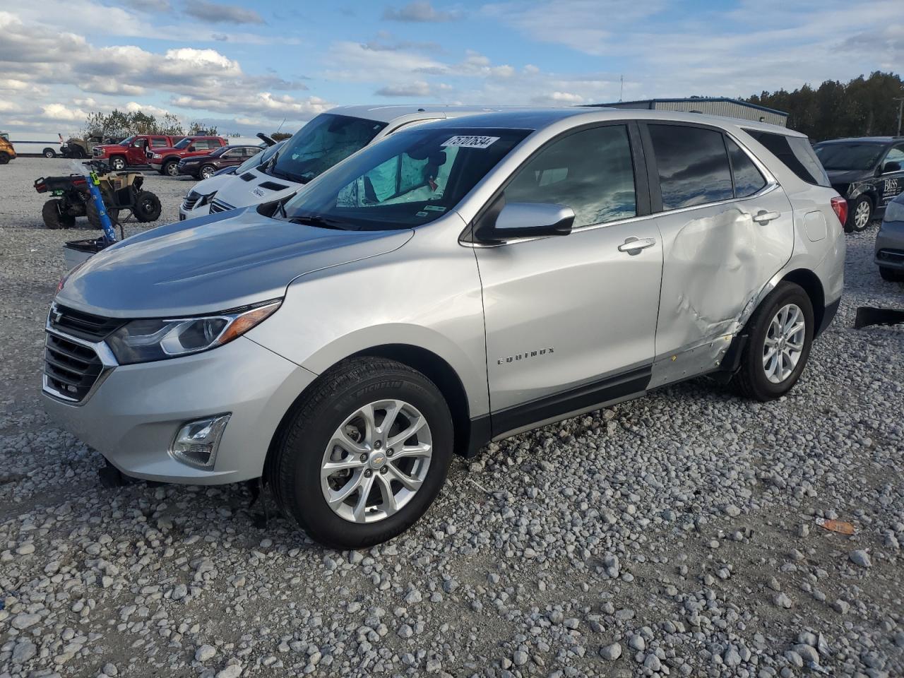 Lot #2970066513 2021 CHEVROLET EQUINOX LT